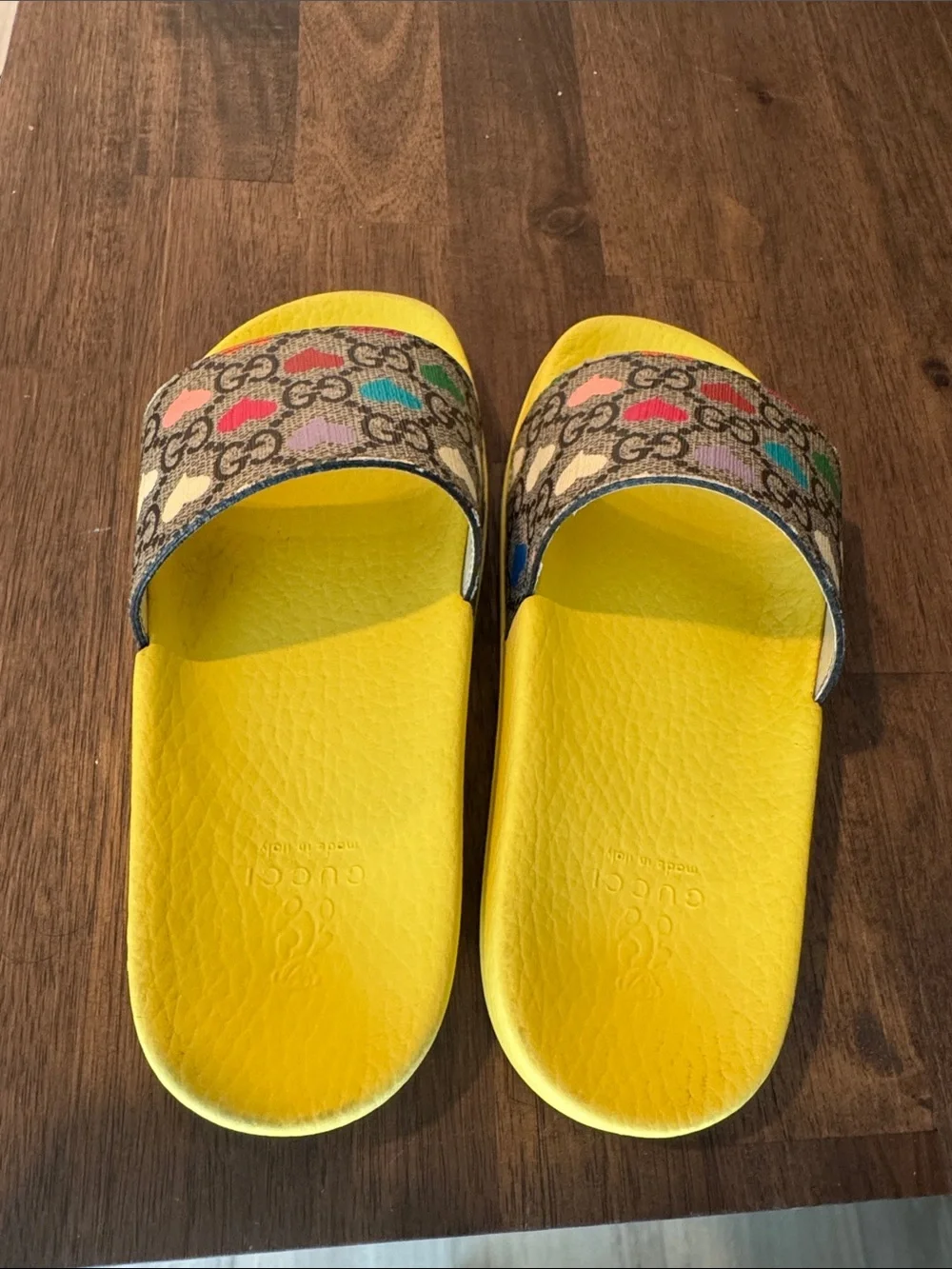 Gucci kids slide